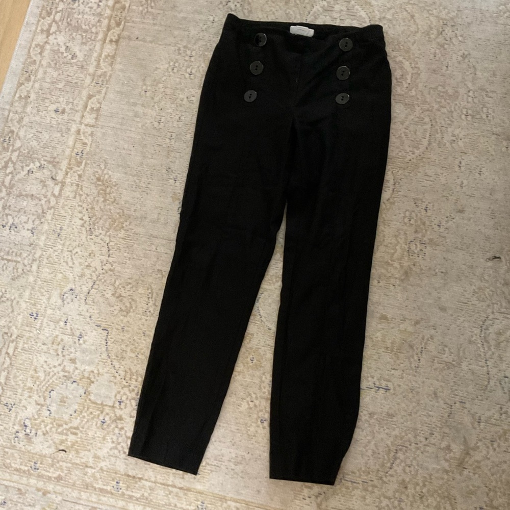 Bar III Black Elasticated Pants